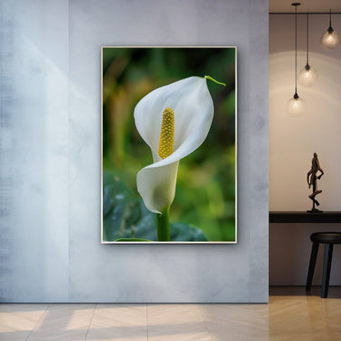 White Calla Lily Painting